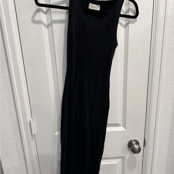 Universal Thread Black Ribbed Dress - Picture 2 of 3